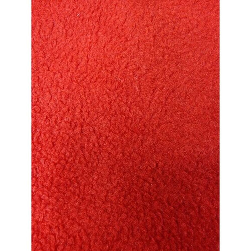 Harro Australia Fleece Fake Fur Hoodie Jacket Women's Size‎ 10 Red - Picture 14 of 14